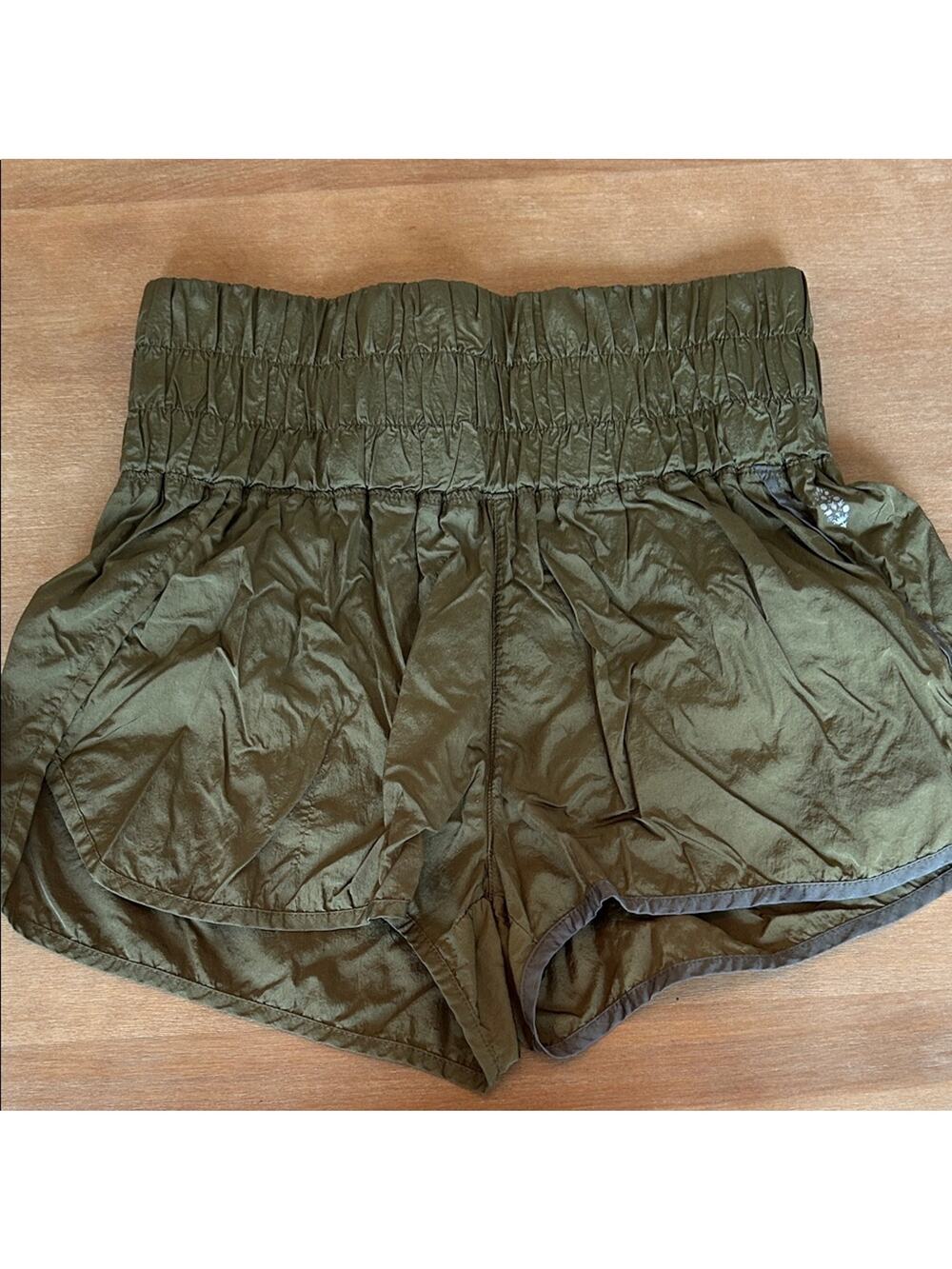 FP Movement by Free People Olive Athletic Shorts Med